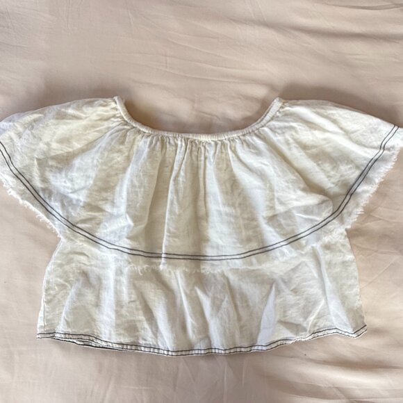 Off-the-shoulder White Top - Picture 3 of 5